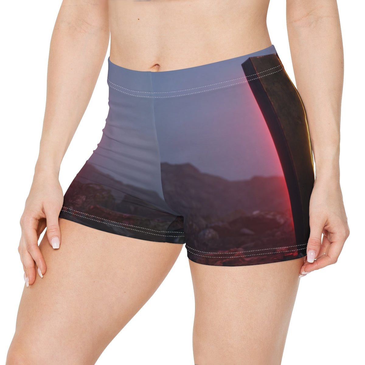 Women's Shorts - Monolith Dusk Lounge | Echovira Gallery