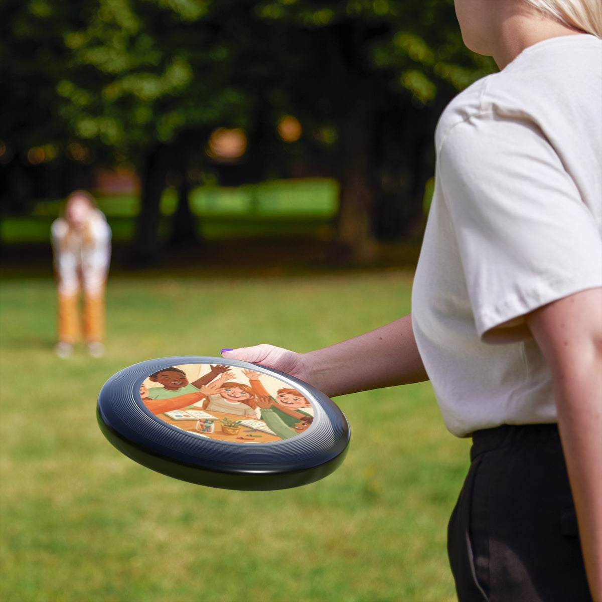 Wham-O Frisbee - Classroom Friendship Art - Joyful Little......