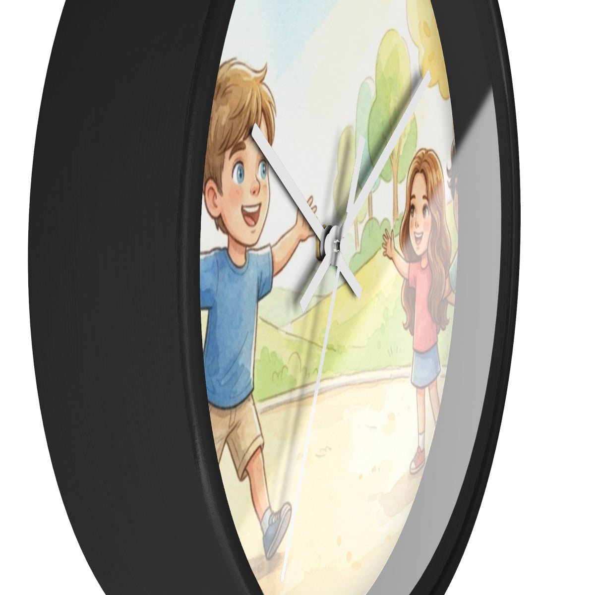 Wall Clock - Meadow Time | Echovira Gallery