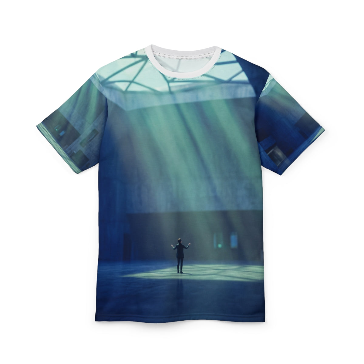 Men's Brutalist Skylight Architectural Cut & Sew Tee
