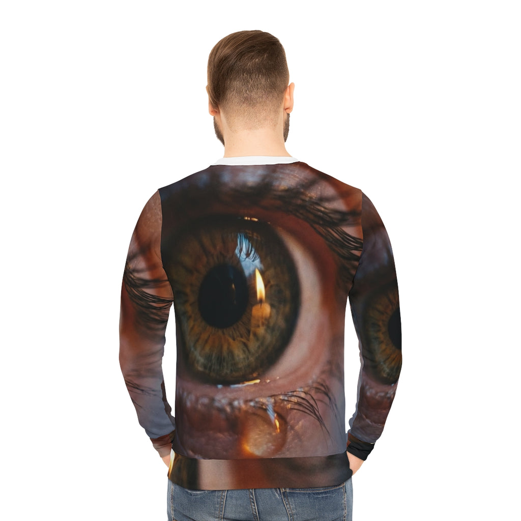 Men's Lightweight Sweatshirt - Amber Iris Reflection Fine......