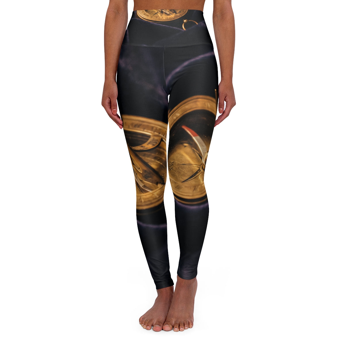 Sundial Compass High Waisted Yoga Leggings