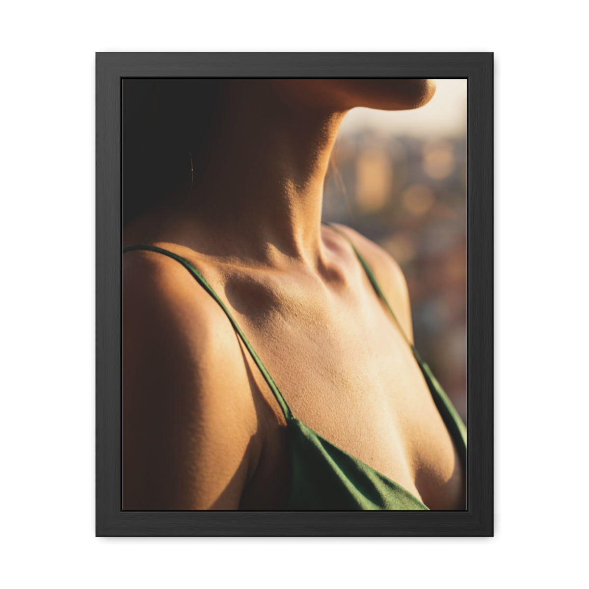 Framed Poster - Sunlit Muse Gallery Art