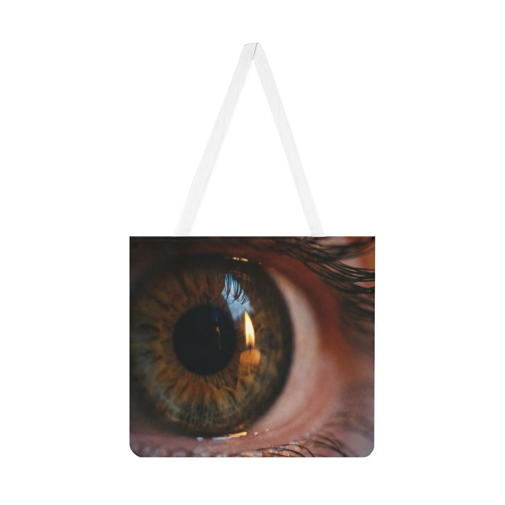 Shoulder Tote Bag - Amber Iris Reflection Fine Art Print |...
