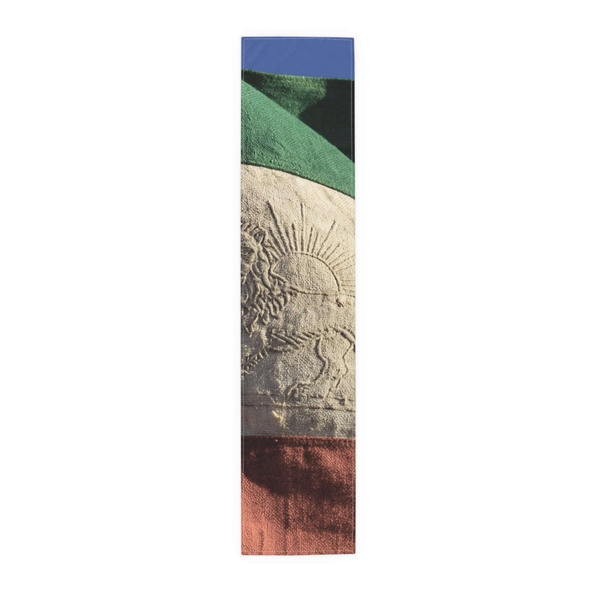 Table Runner - Vintage Persian Lion & Sun | Echovira Gallery