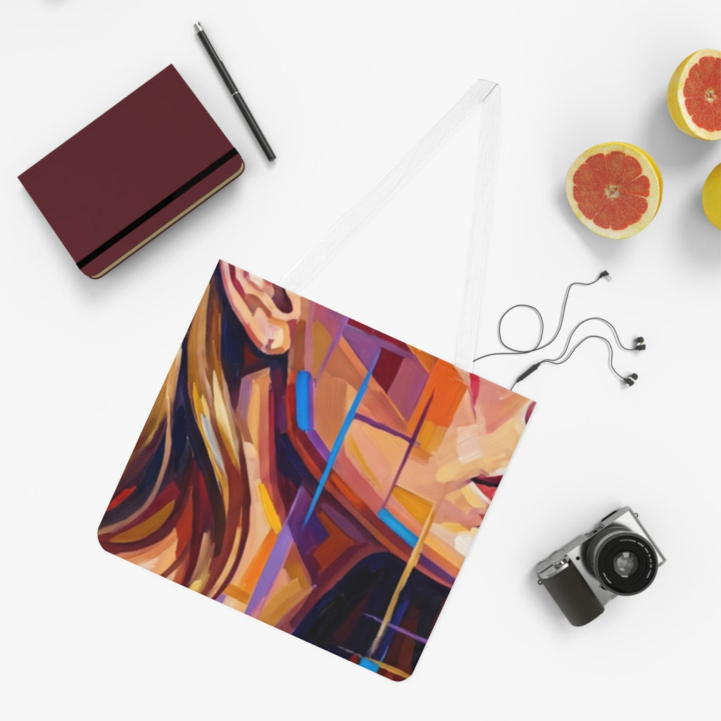 Shoulder Tote Bag - Shattered Elegance | Echovira Gallery