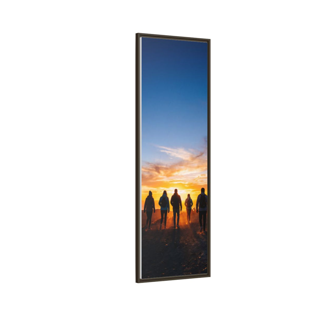 Matte Canvas, Framed - Epic Dawn Trek
