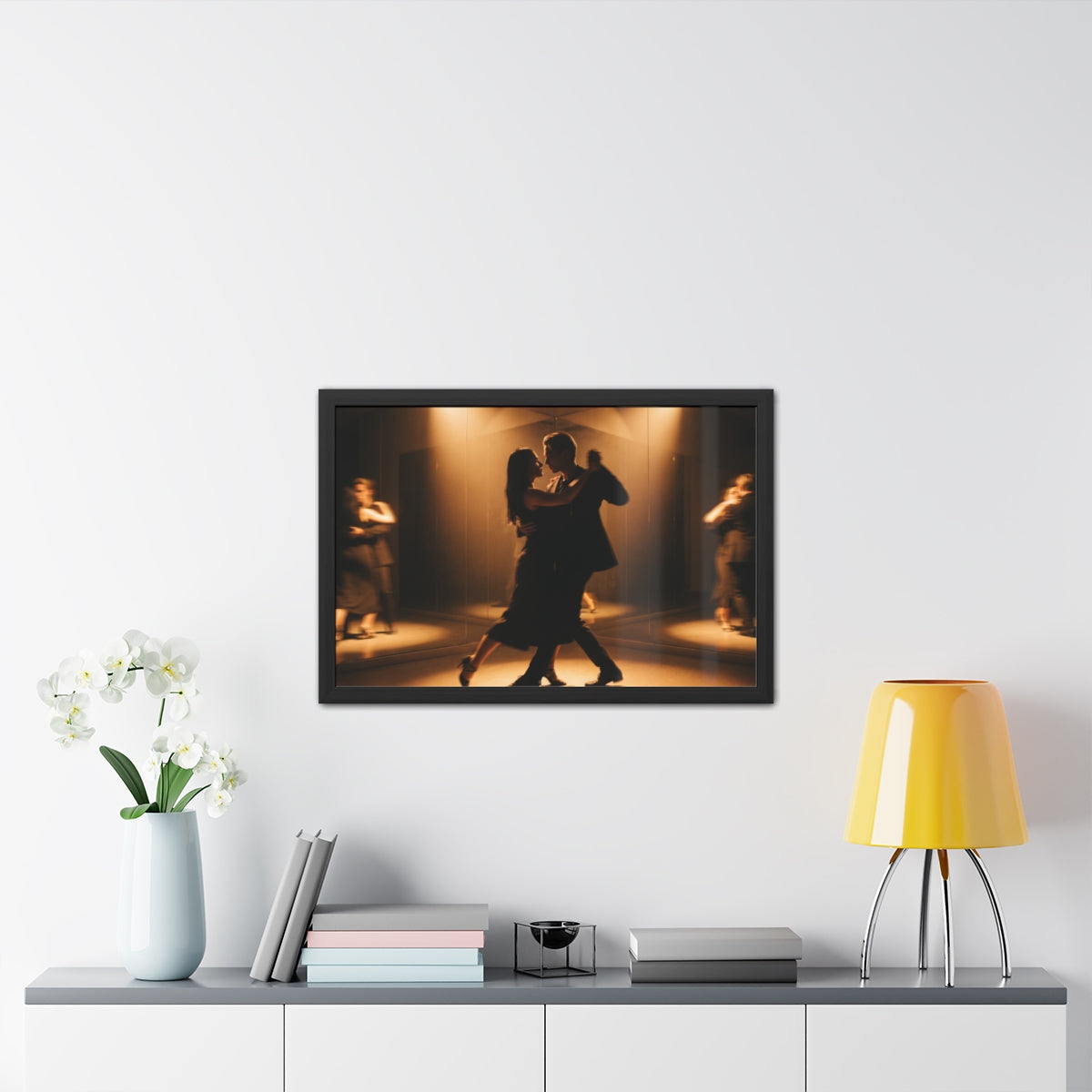 Golden Hour Tango Framed Poster — Landscape (10×8, 12×8... |...