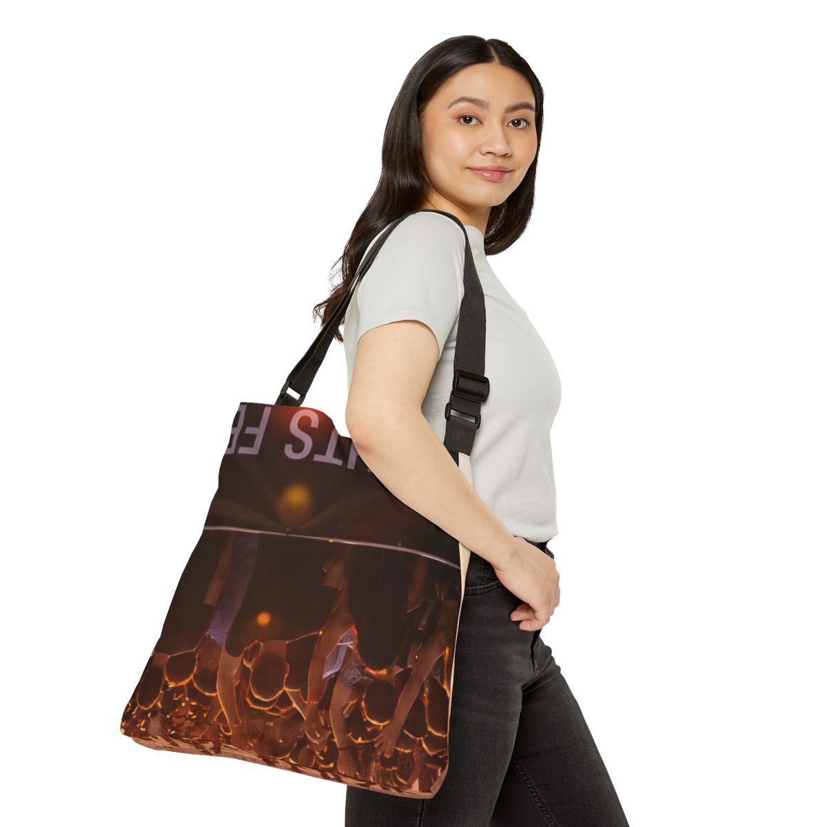 Adjustable Tote Bag - City Lights Festival | Echovira...
