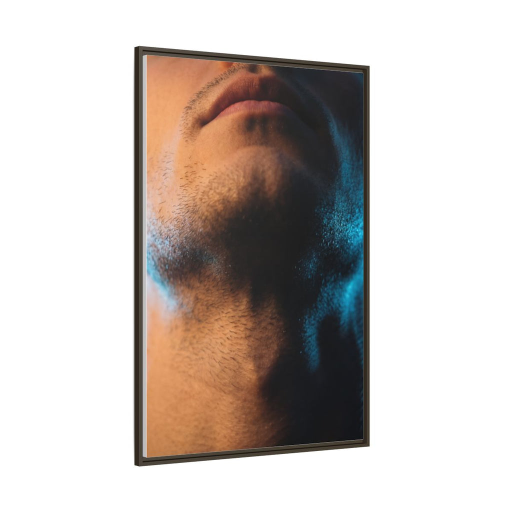 Framed Matte Canvas - Neon Noir