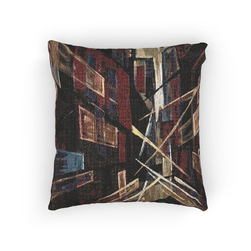 Woven Pillow - Urban Perspective | Echovira Gallery