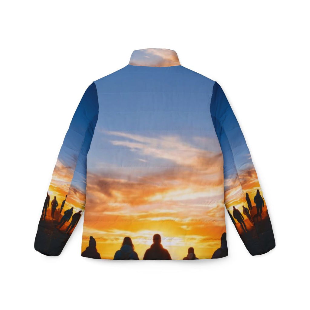 Women's Puffer Jacket - Sunset Ridge | Echovira Gallery