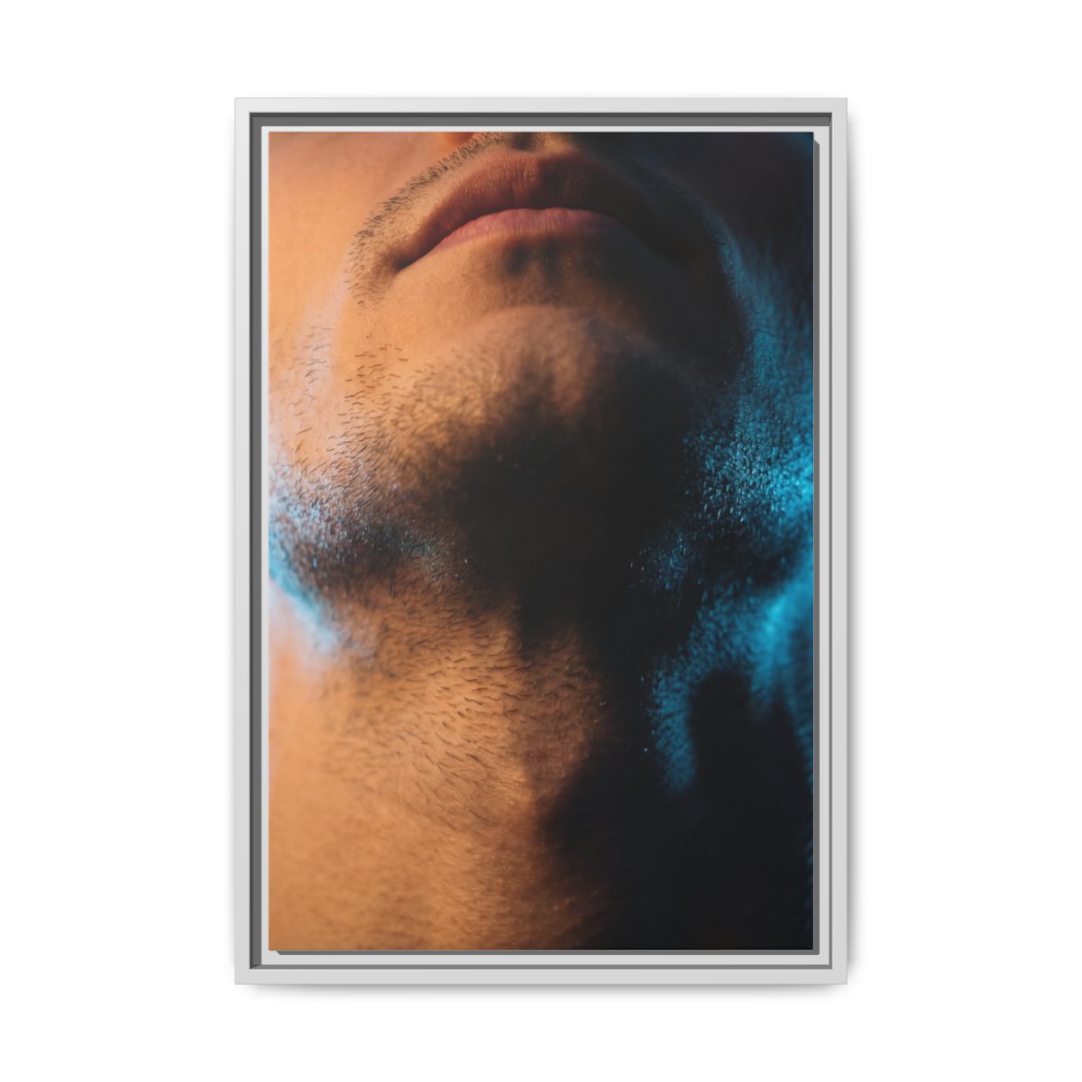 Framed Matte Canvas - Neon Noir