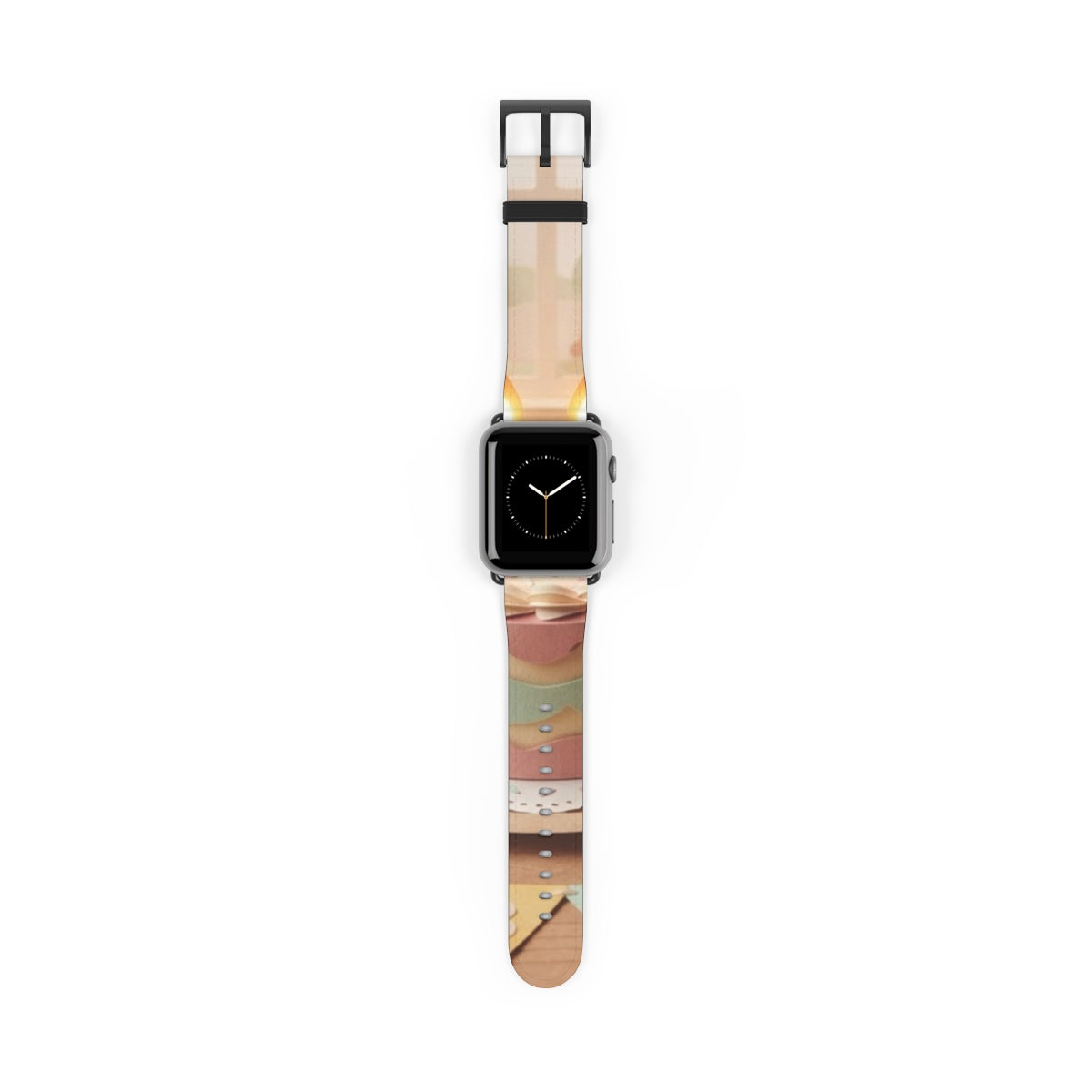 Apple Watch Band - Pastel Celebration Cake Birthday Art |...