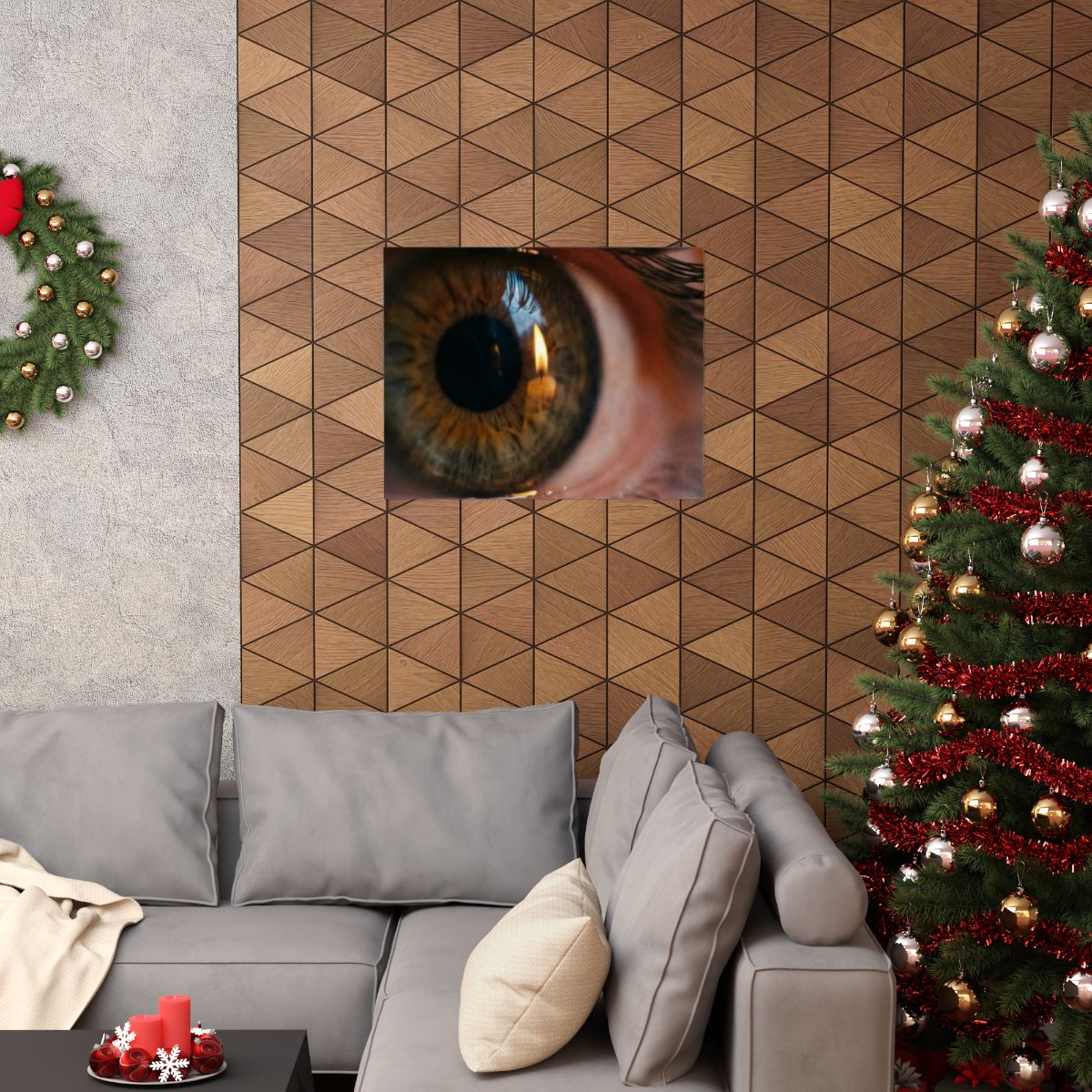 Matte Horizontal Posters - Amber Iris Reflection Fine Art......