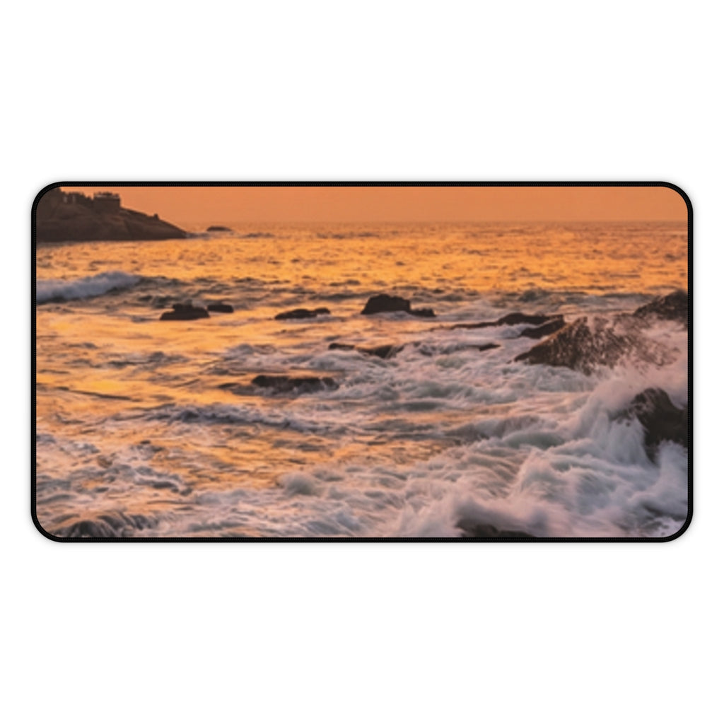 Desk Mat - Serene Ocean Workspace