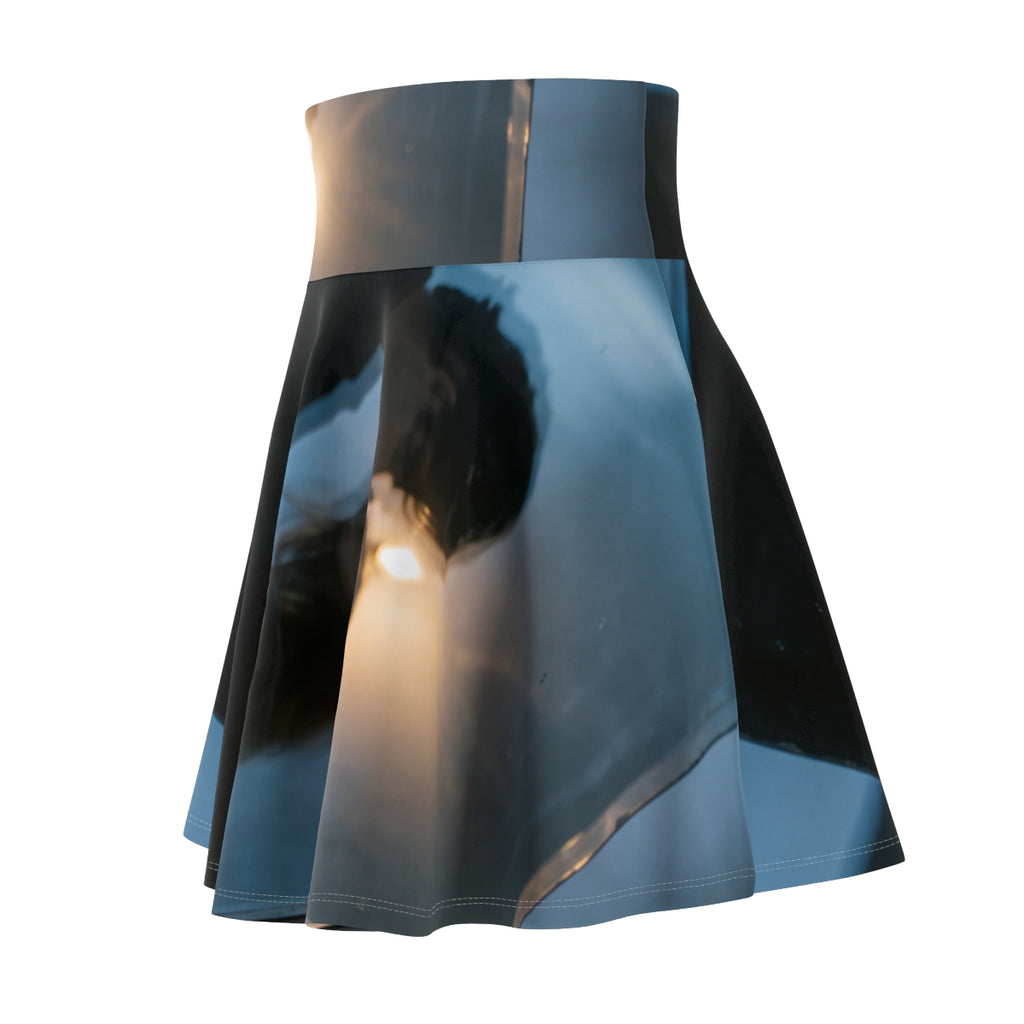 Women's Skater Skirt - Midnight Reflections Skirt - Moody |...