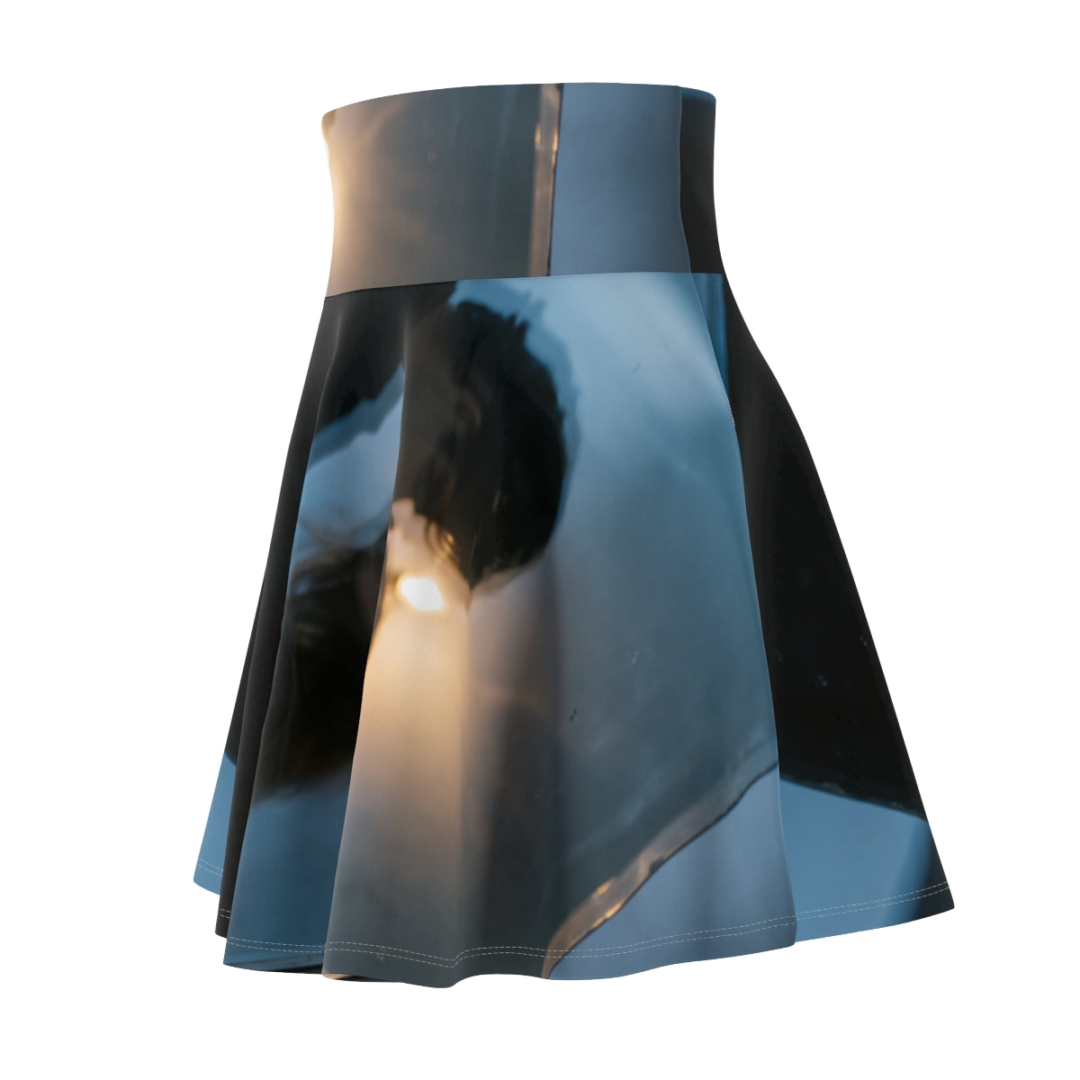 Women's Skater Skirt - Midnight Reflections Skirt - Moody |...