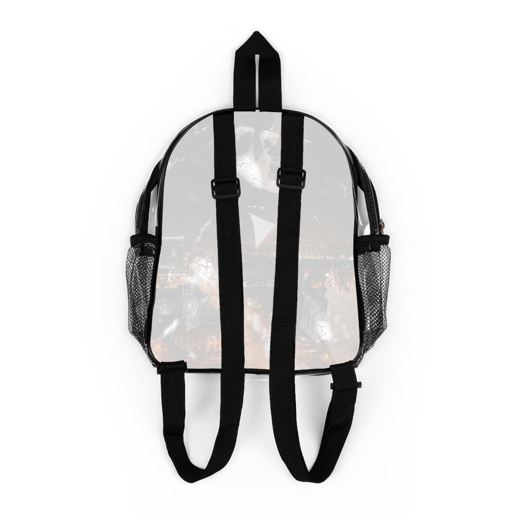 Clear Stadium Backpack - Midnight Lights | Echovira Gallery