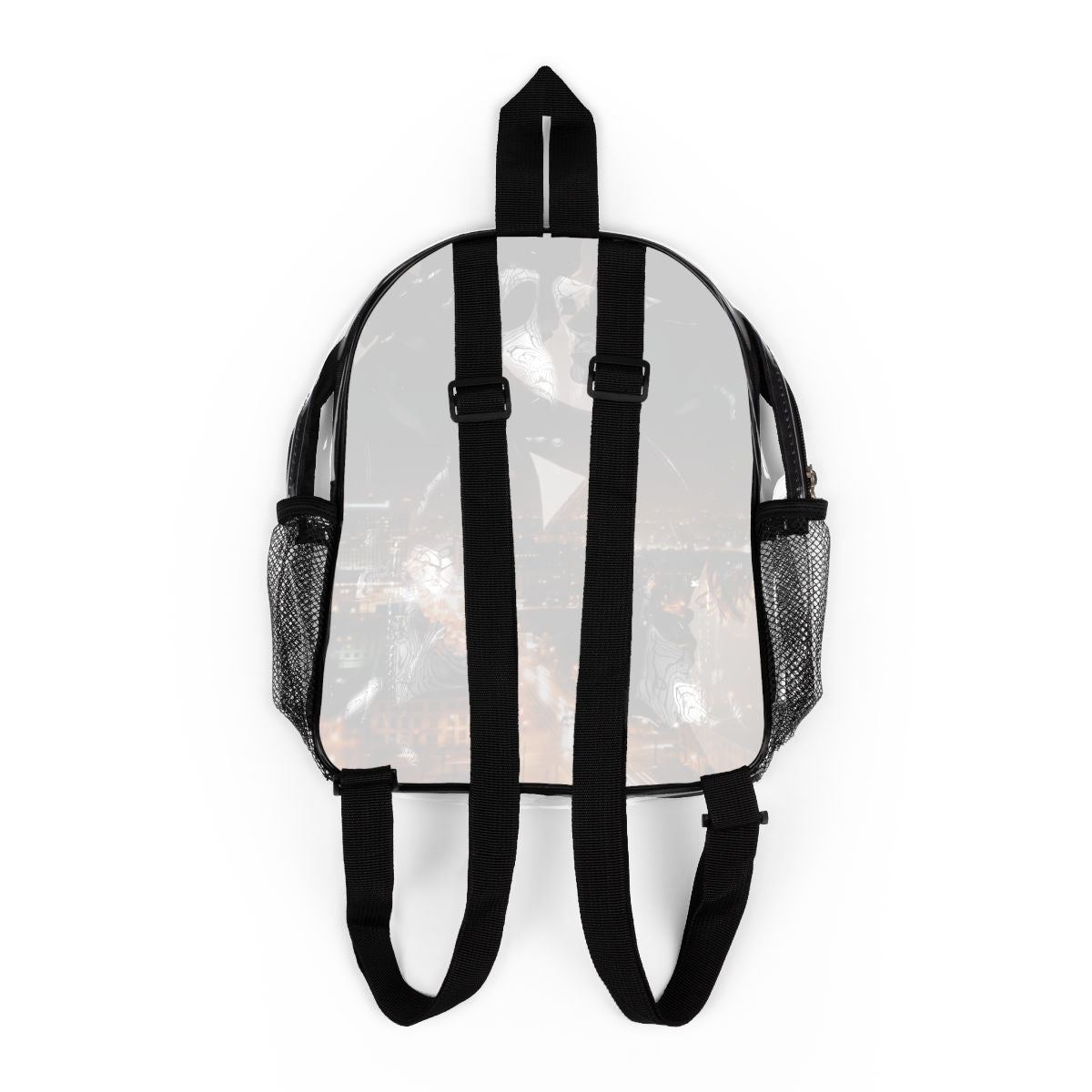 Clear Stadium Backpack - Midnight Lights | Echovira Gallery