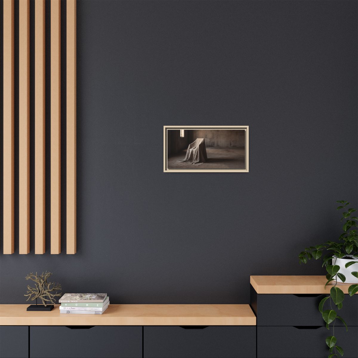 Framed Matte Canvas - Echoes of Calm