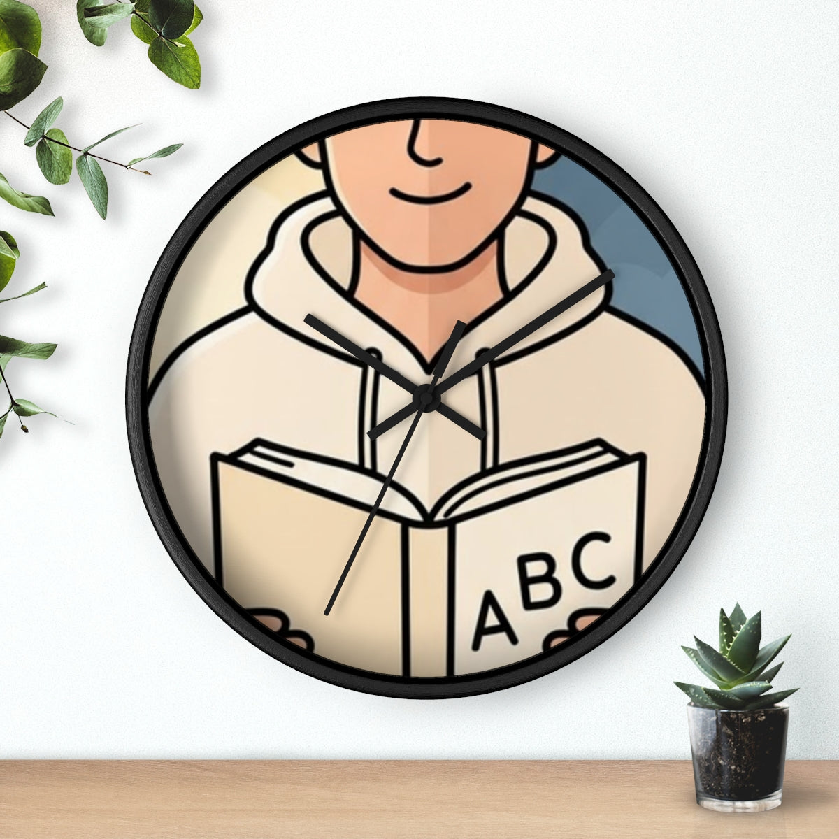 Wall Clock - Mindful Hours | Echovira Gallery