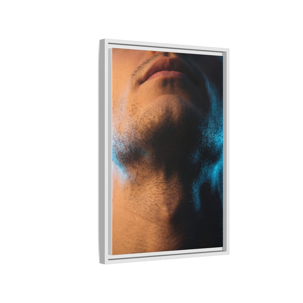 Framed Matte Canvas - Neon Noir