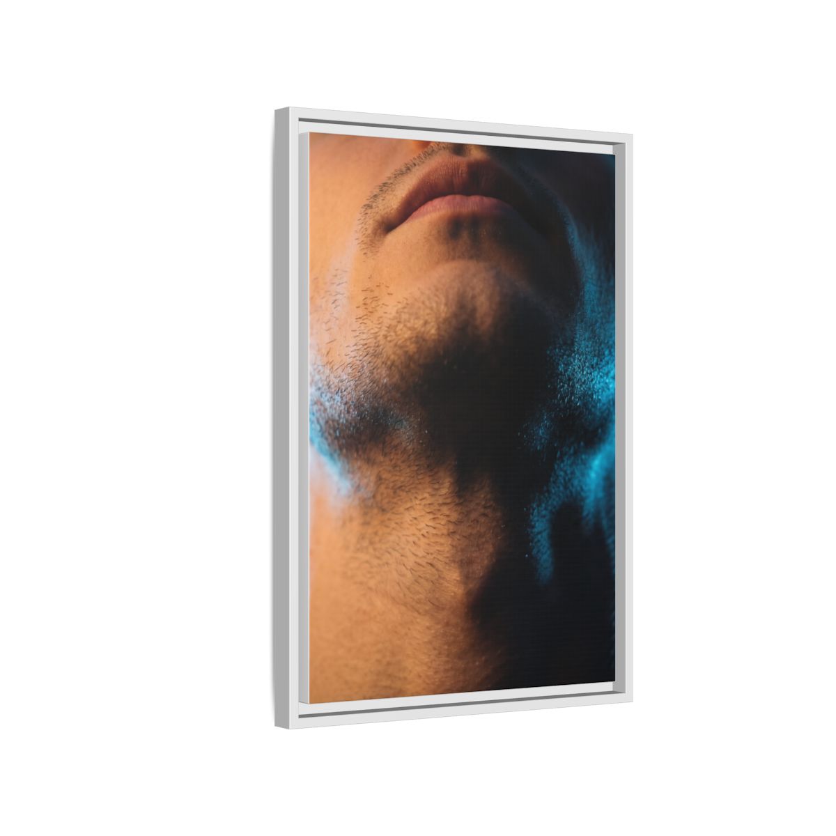 Framed Matte Canvas - Neon Noir