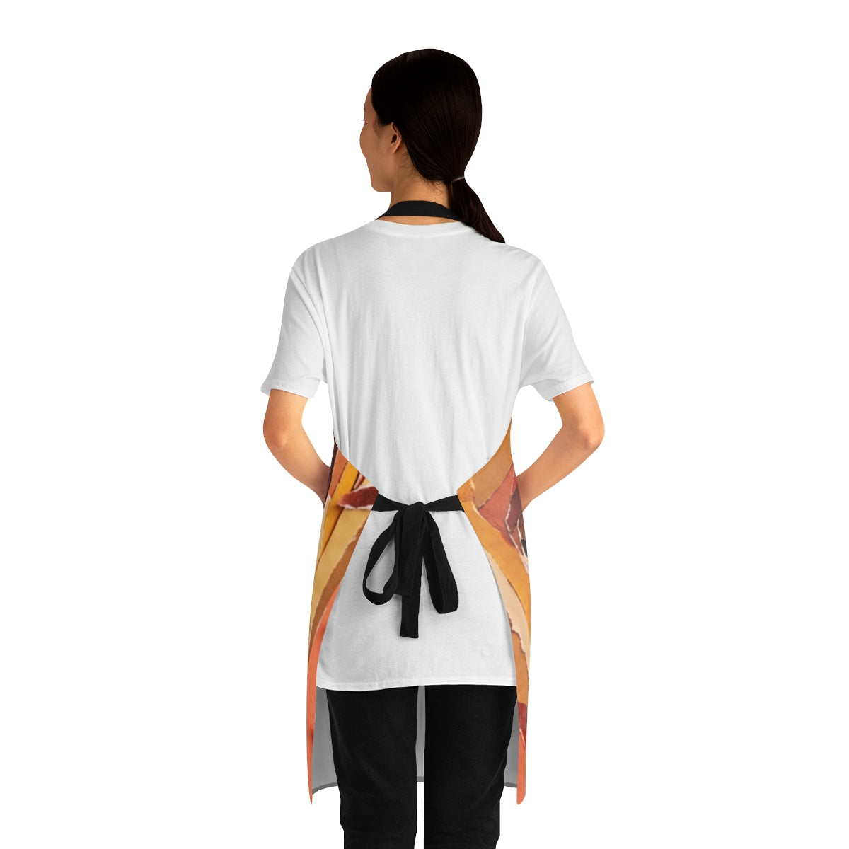 Apron - Spiced Expression Collage Art | Echovira Gallery