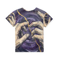 Kids Sports Jersey with Kintsugi Hands Art
