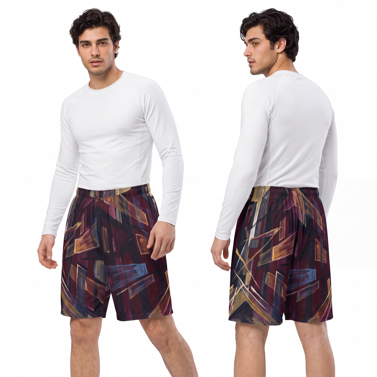 Men's Sports Shorts - Urban Speed | Echovira Gallery