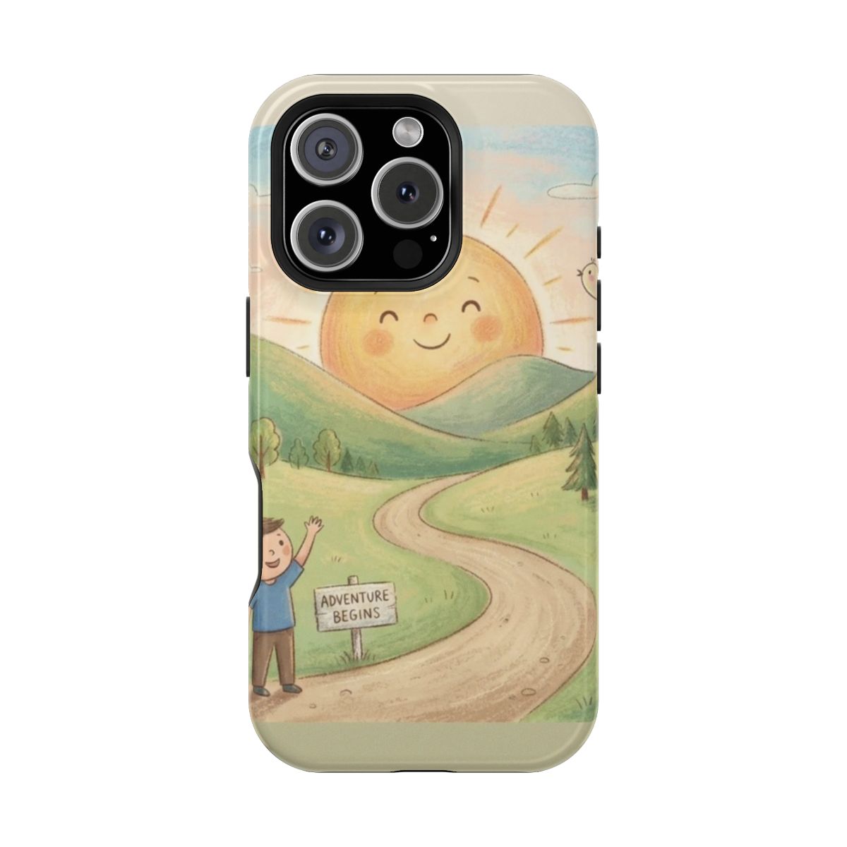 Impact-Resistant Case - Smiling Sun Adventure | Echovira...