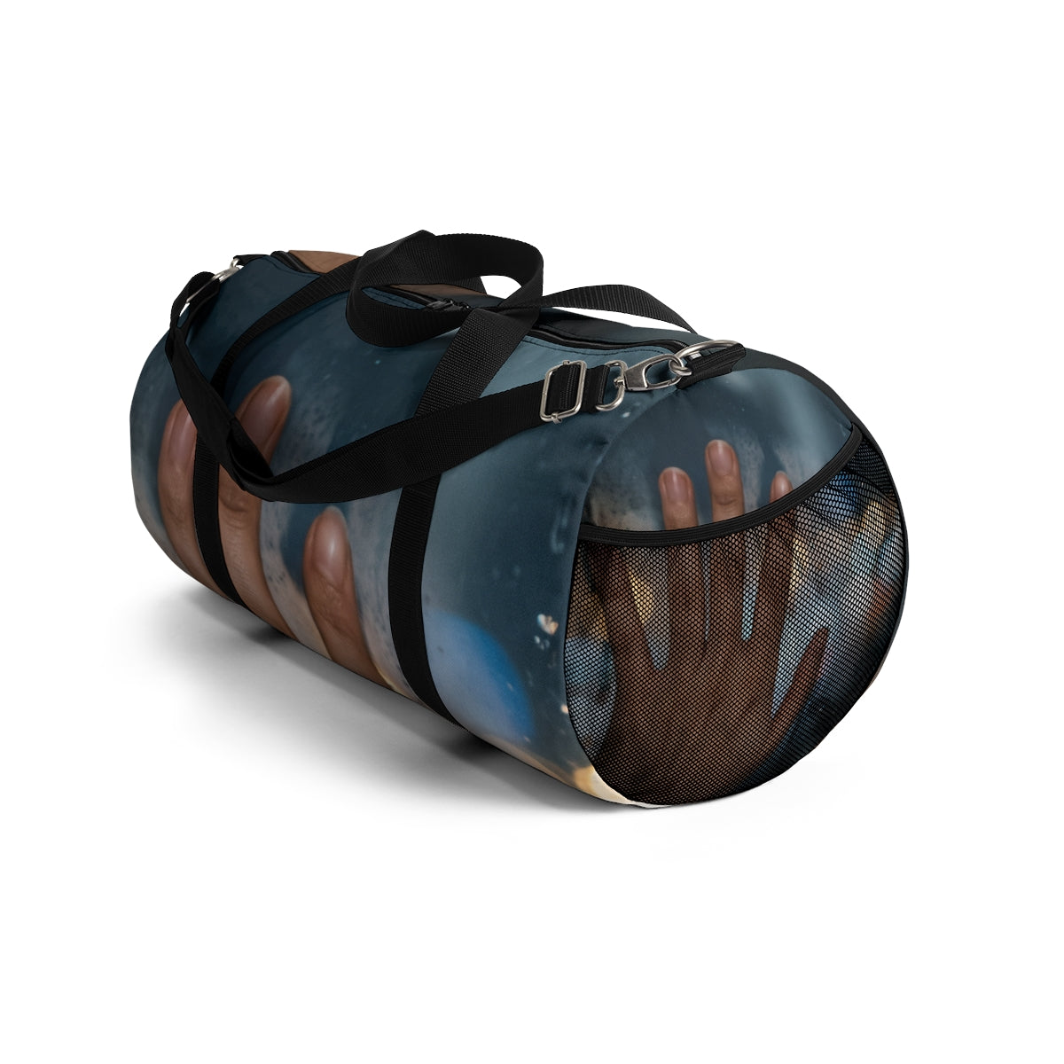 Rainy City Window Nocturnal Duffel Bag