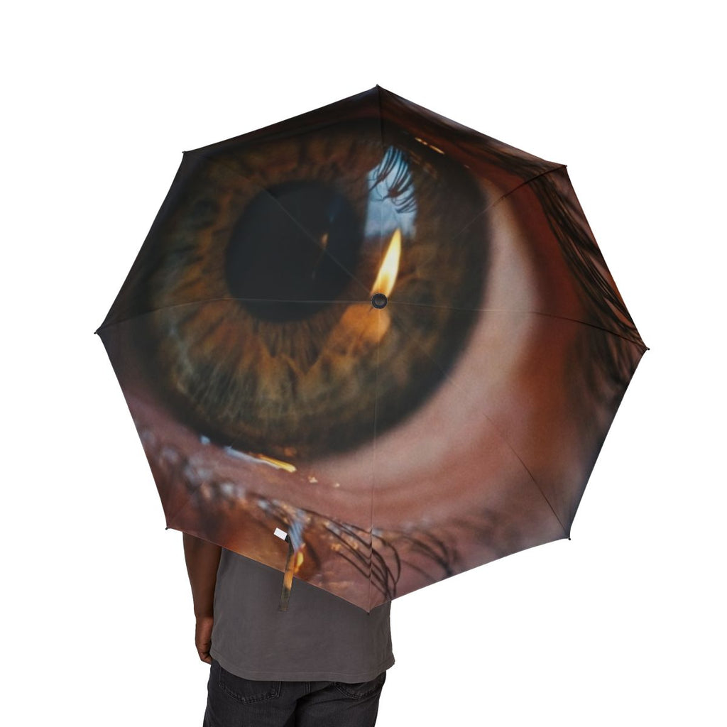 Semi-Automatic Foldable Umbrella - Amber Iris Reflection......