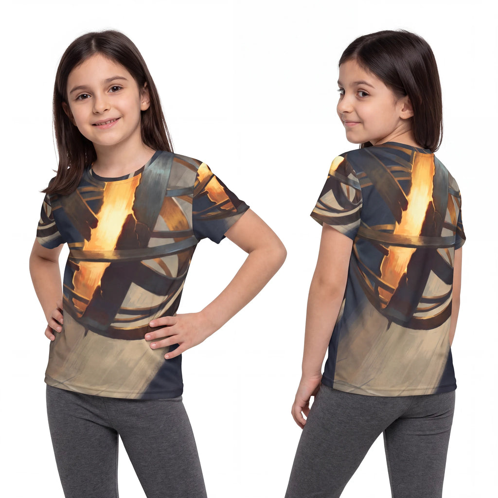 Kids Sports Jersey Celestial Armillary Art