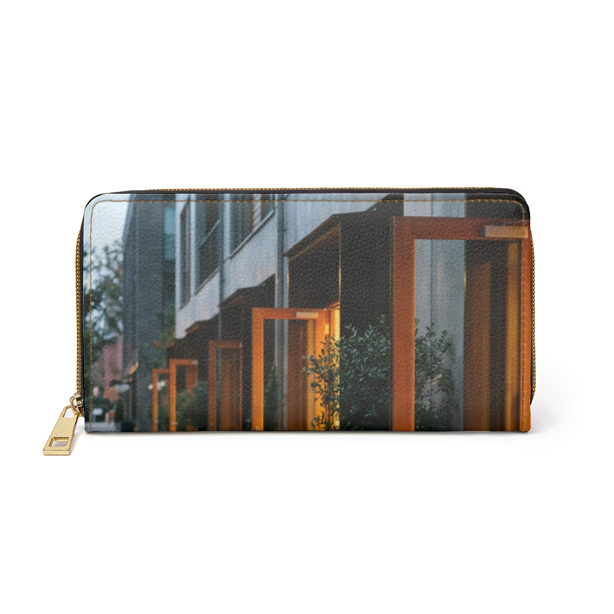 Zipper Wallet - Twilight Walkway Travel Clutch | Echovira...
