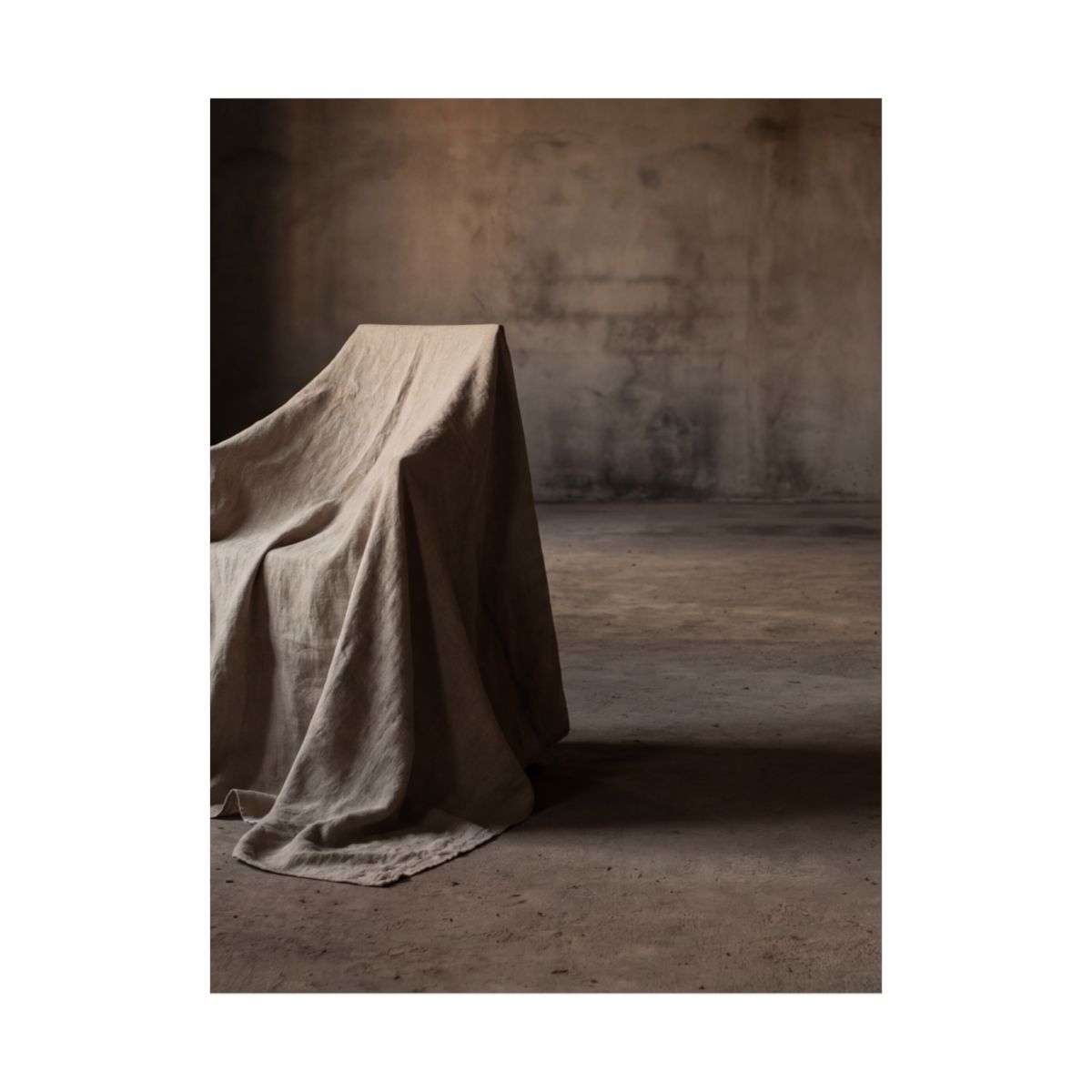 Matte Vertical Posters - Draped Silence Still Life Art... |...