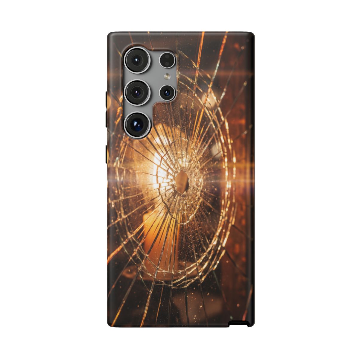 Impact-Resistant Case - Moody Fractured Glass