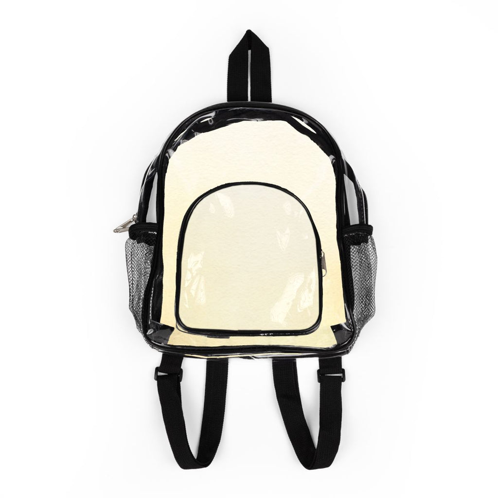 Clear Stadium Backpack - Golden Hour Solace Minimalist Art |...