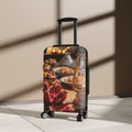 Suitcase - Golden Pomegranate Still Life | Echovira Gallery