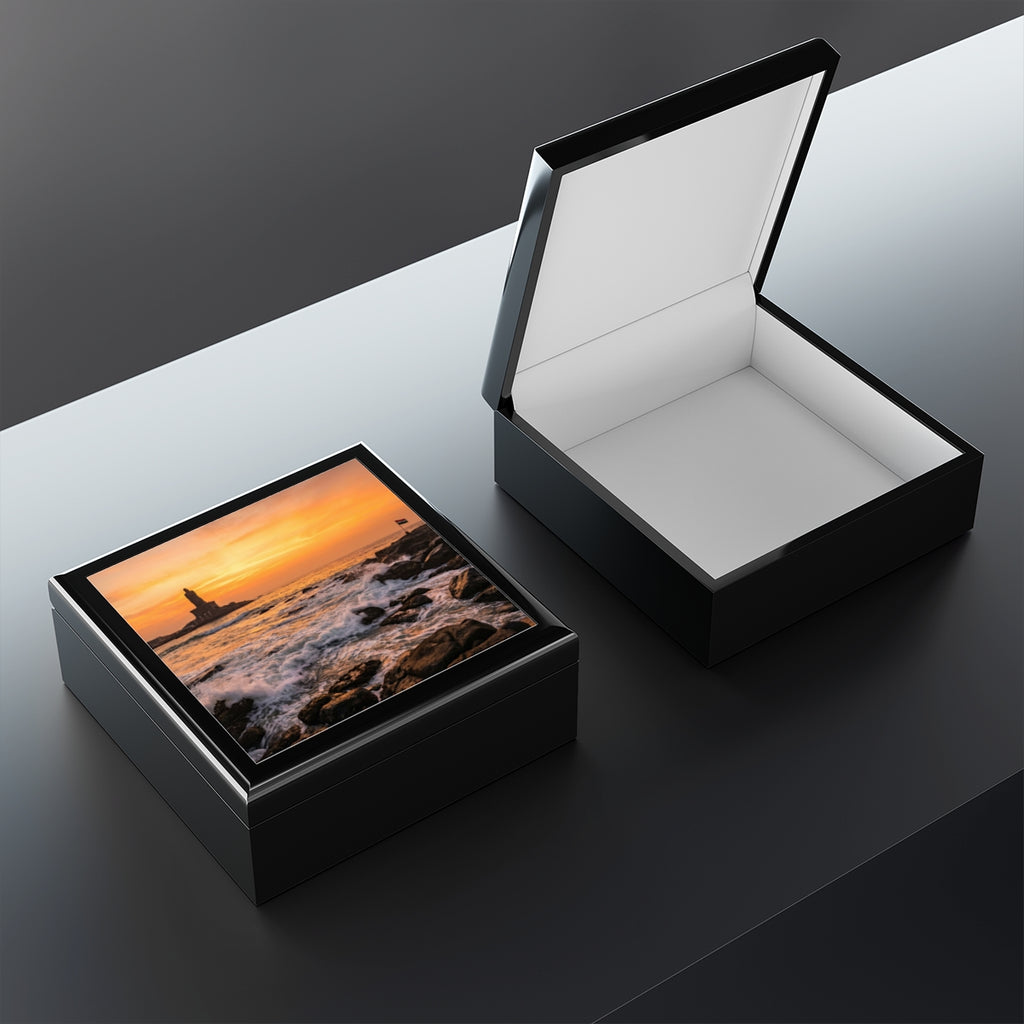 Jewelry Box - Golden Coastal Horizon