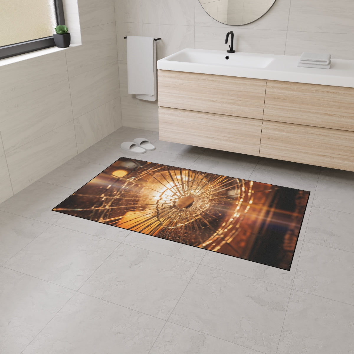 Heavy Duty Floor Mat - Shattered Light