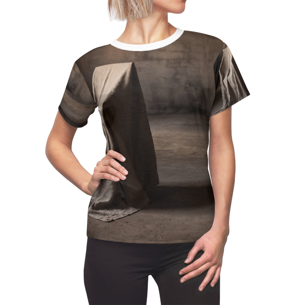 Women's Tee - Raw Wabi-Sabi Shadows