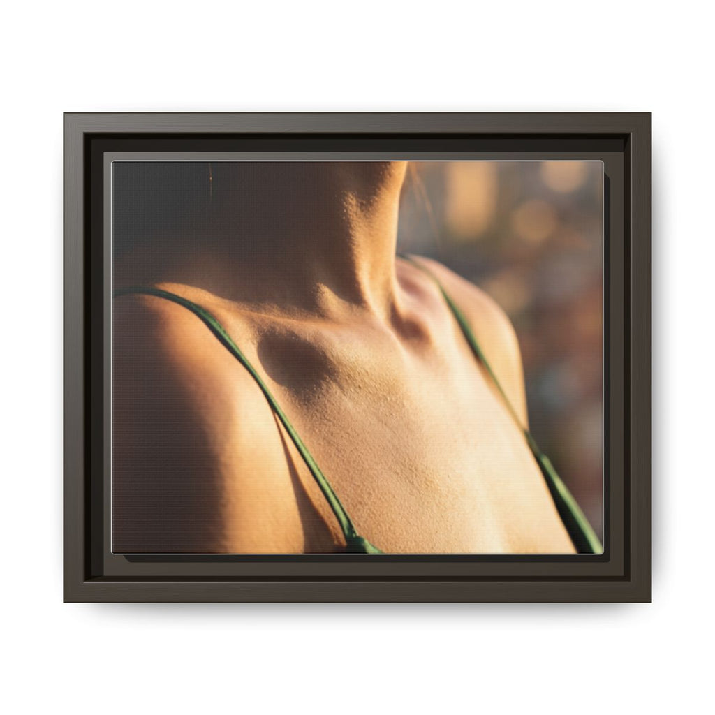 Matte Canvas Framed - Golden Hour Portrait