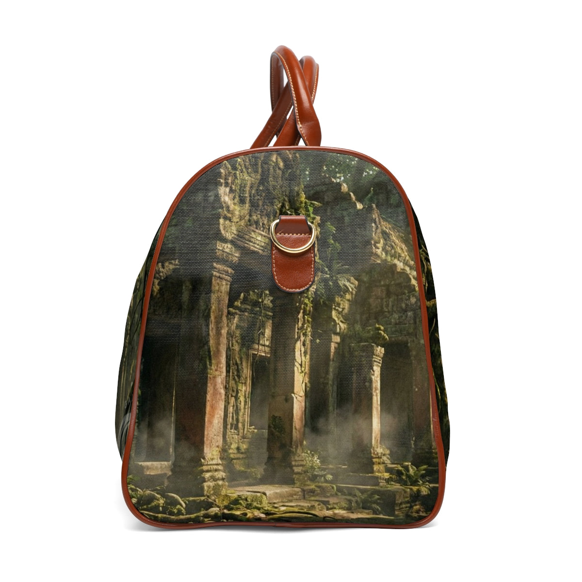 Waterproof Travel Bag - Jungle Temple Realm | Echovira...