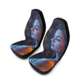 Moody Nocturne Portrait Car Seat Covers