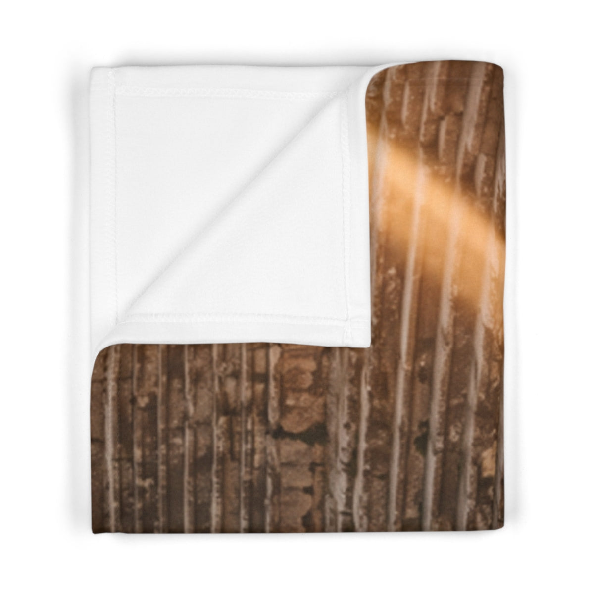 Ancient Amphitheater Fleece Baby Blanket