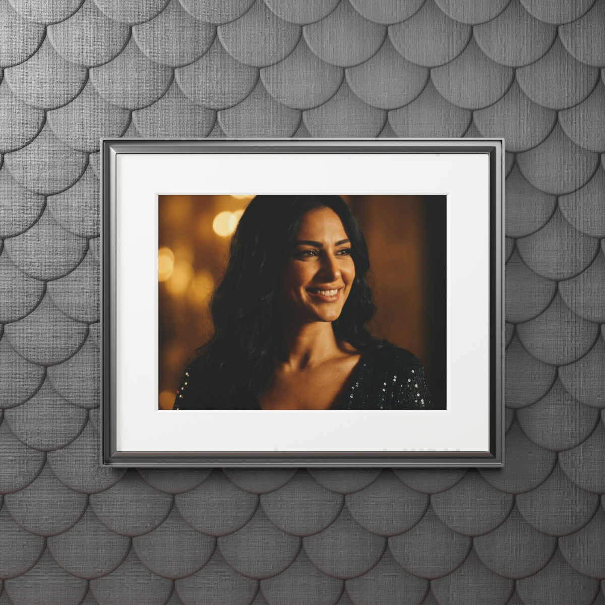 Framed Fine Art Print - Golden Glow — Landscape
