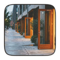 Car Sun Shades - Twilight Courtyard View (1 & 2 pcs) |...