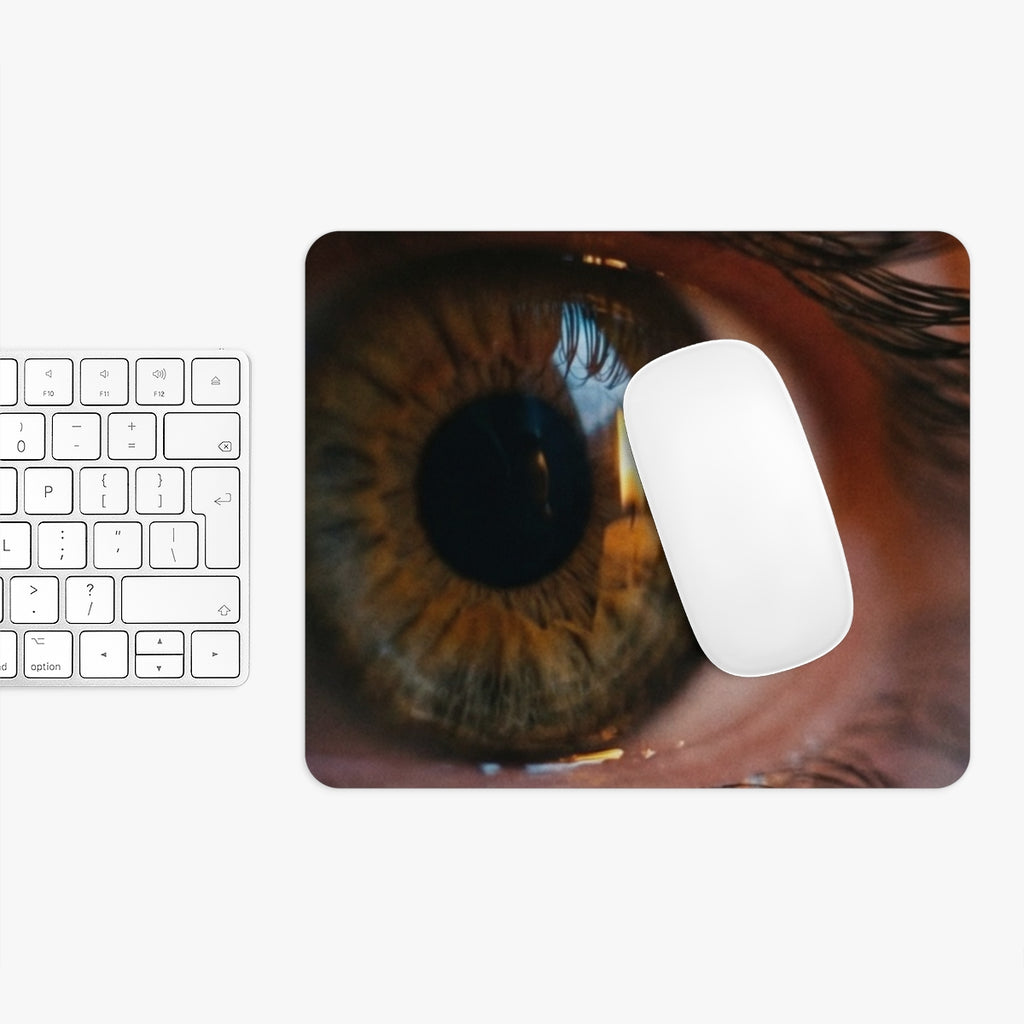 Mouse Pad - Amber Iris Reflection Fine Art Print | Echovira...